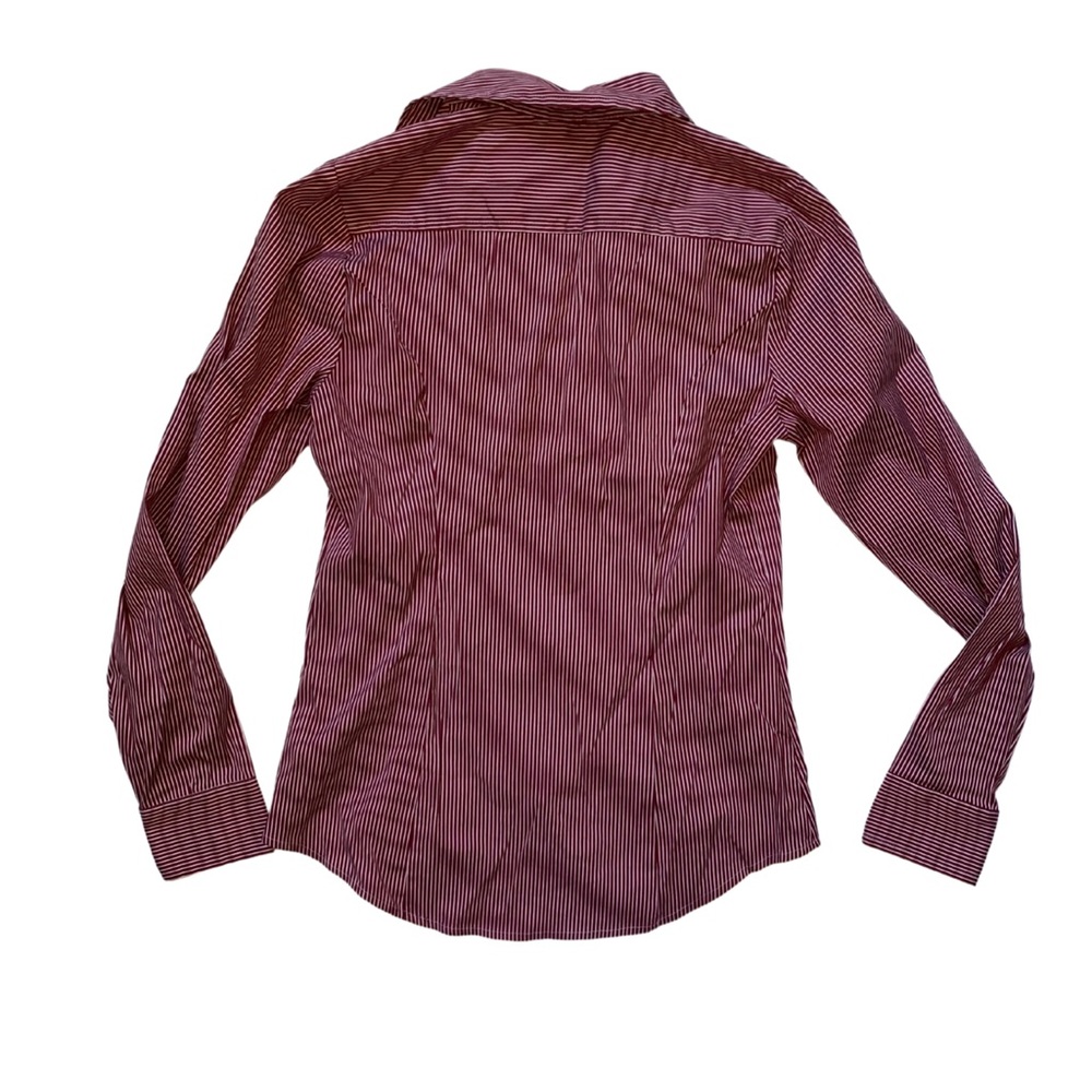 EXPRESS Ultimate Essential Shirt Original Fit Striped Button Down Size XSmall - Picture 3 of 3